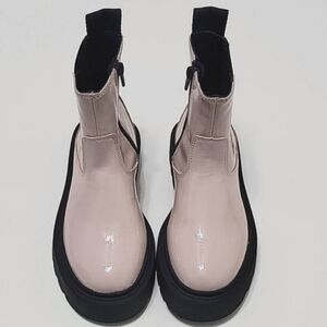 Stylish Pink Kids Boots